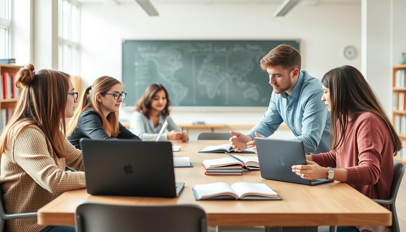 University campus and academic environment in Berlin